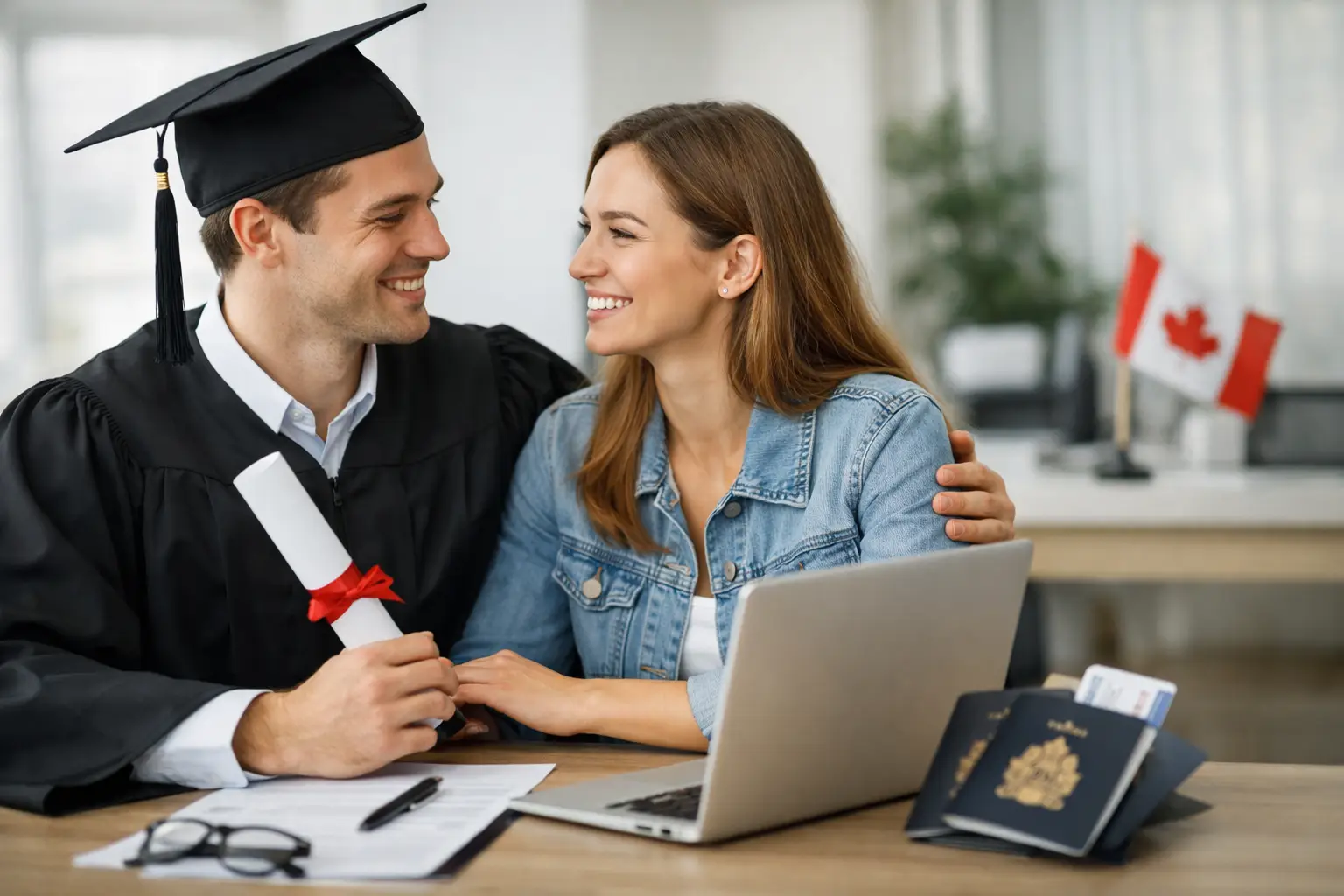 Post Graduate Work Permit and Spouse Open Work Permit